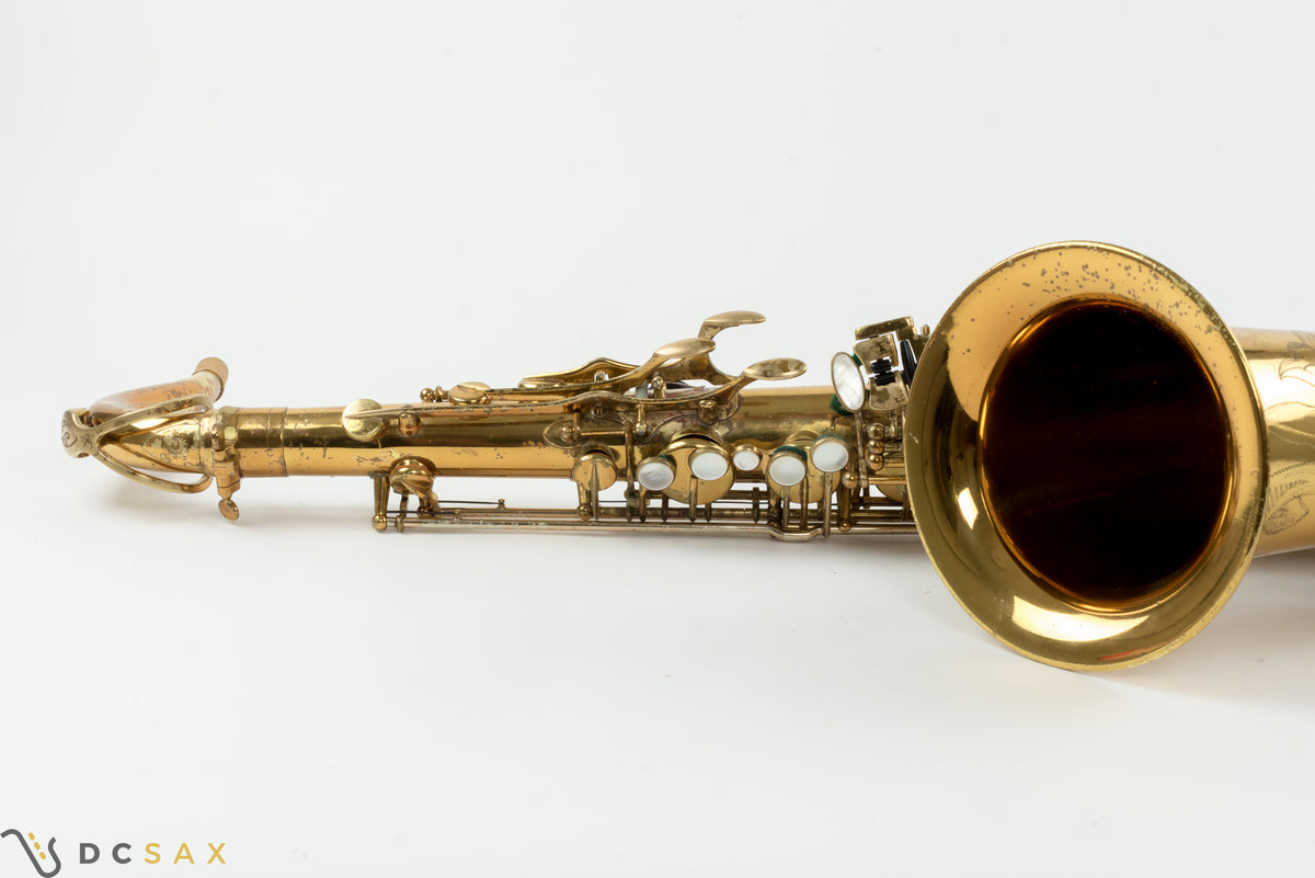 1968년식 157,xxx번대 셀머 Mark VI(Selmer Mark VI) 테너 색소폰, 오리지널 래커 96% 잔존