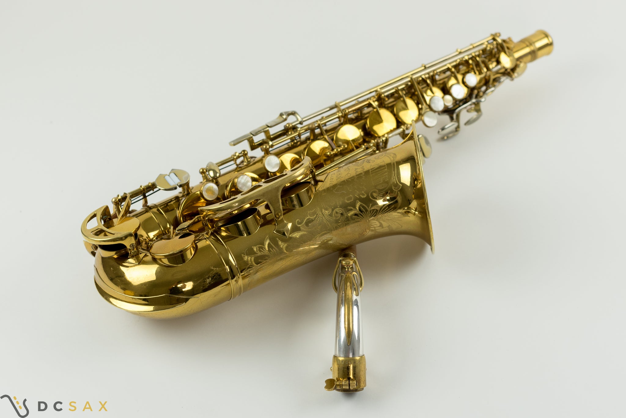 1957 King Super 20 Alto Saxophone, 95% Original Lacquer, Cleveland Era, Fresh Overhaul