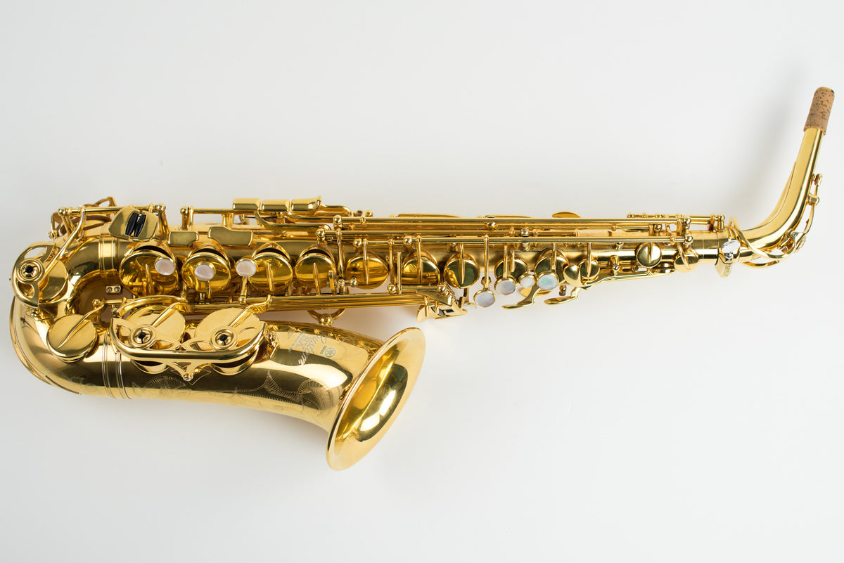 GOLD PLATED Yamaha Custom EX Alto Saxophone YAS-875EXGP