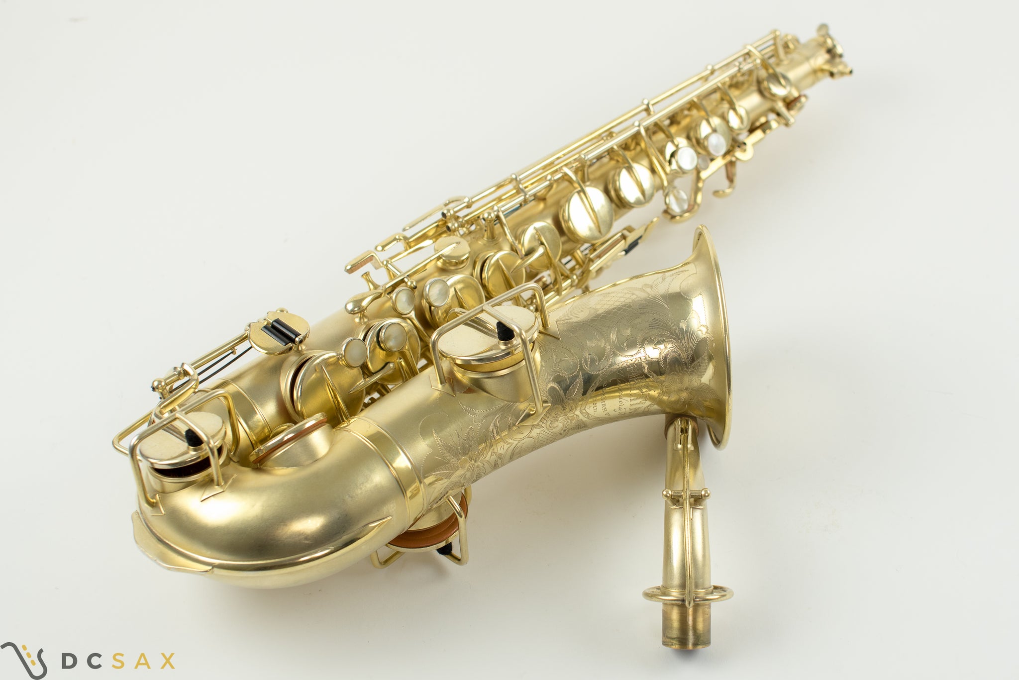 1925 Martin Handcraft Alto Saxophone, Gold Plated, Near Mint, Overhaul