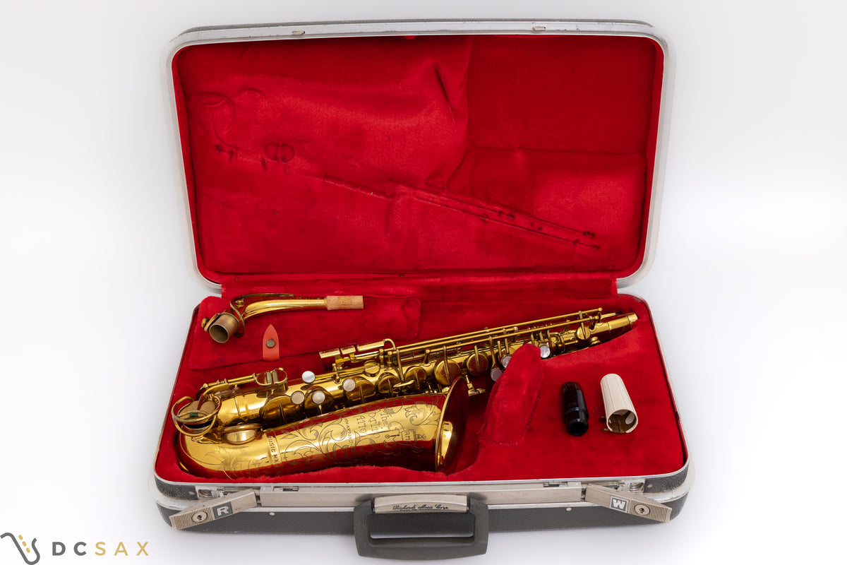 Martin Committee "Official Music Man Model" Alto Saxophone, 99% Origingal Lacquer, Video