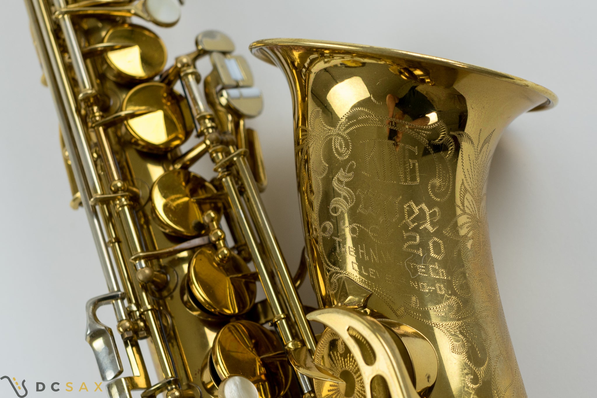 1957 King Super 20 Alto Saxophone, 95% Original Lacquer, Cleveland Era, Fresh Overhaul