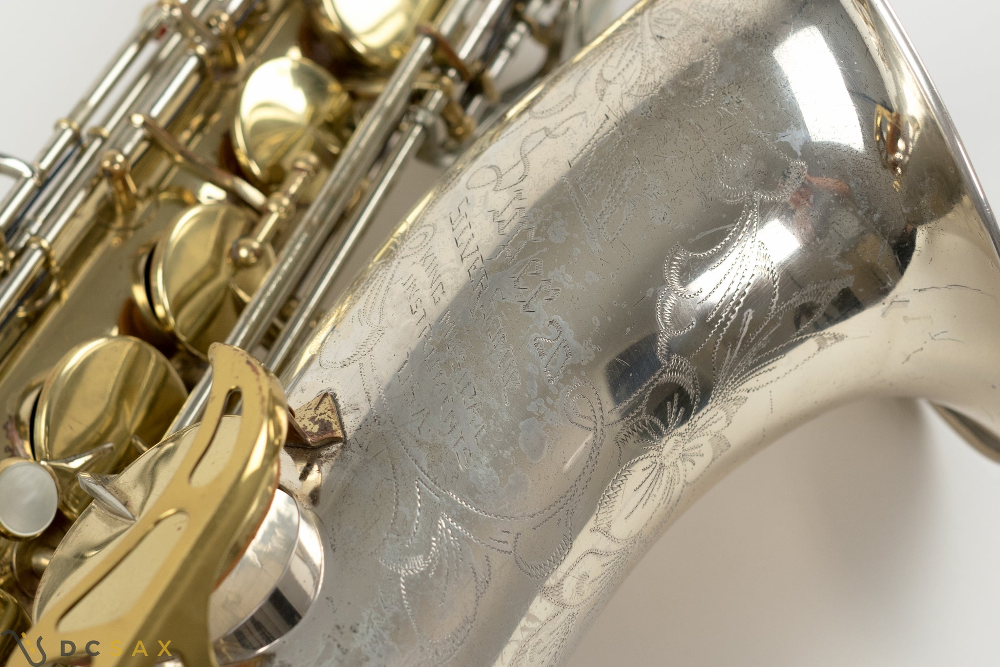 King Super 20 Tenor Saxophone, Silver Sonic, Just Serviced, Video