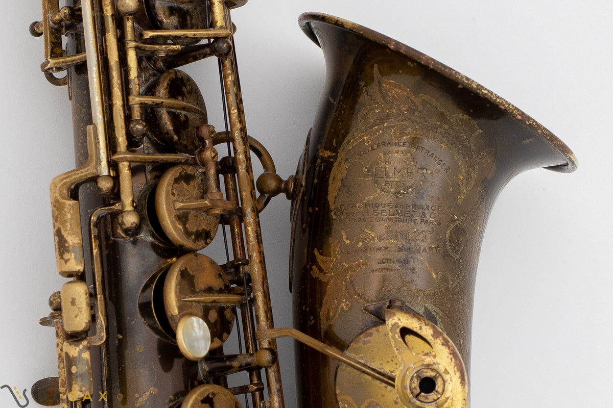 1954 Selmer Mark VI Alto Saxophone, 94% Original Lacquer, Overhaul, Video