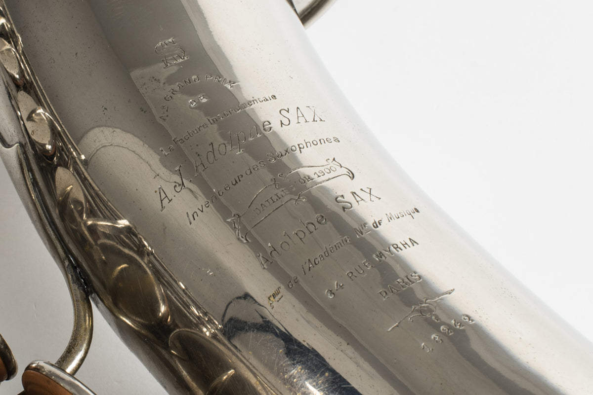 1910 Adolphe Sax Tenor Saxophone Fully Restored