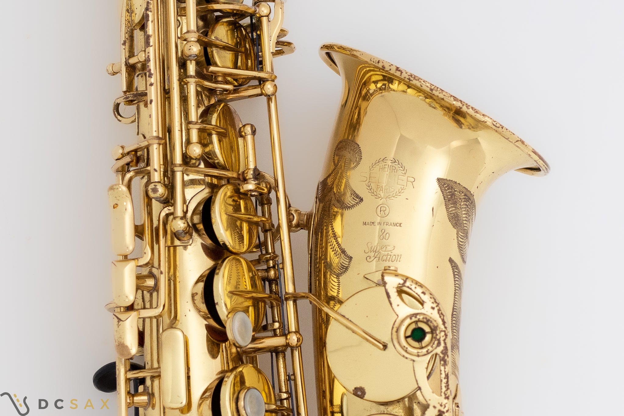 Selmer Super Action 80 Alto Saxophone, Just Serviced