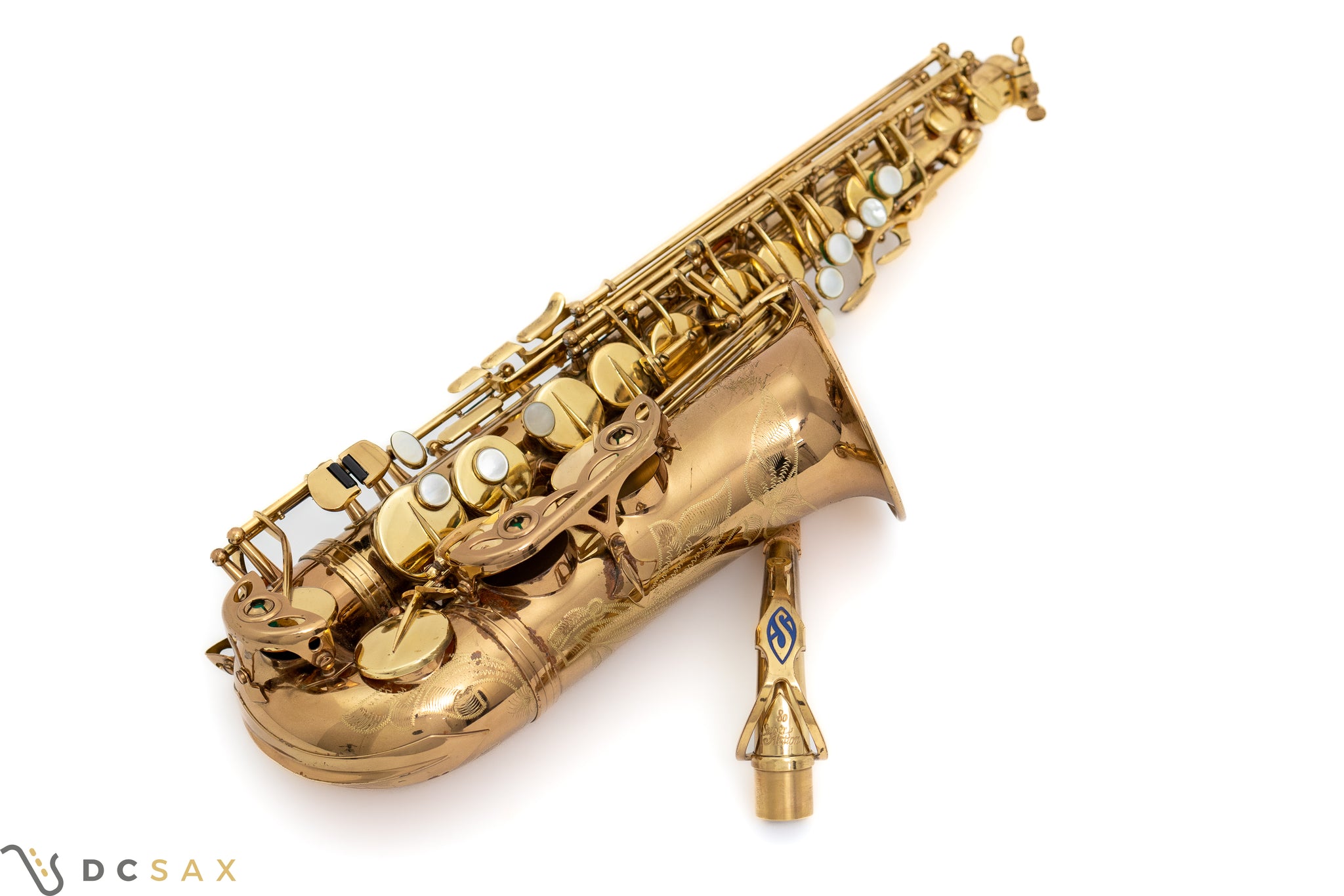 Selmer Super Action 80 Alto Saxophone, Just Serviced