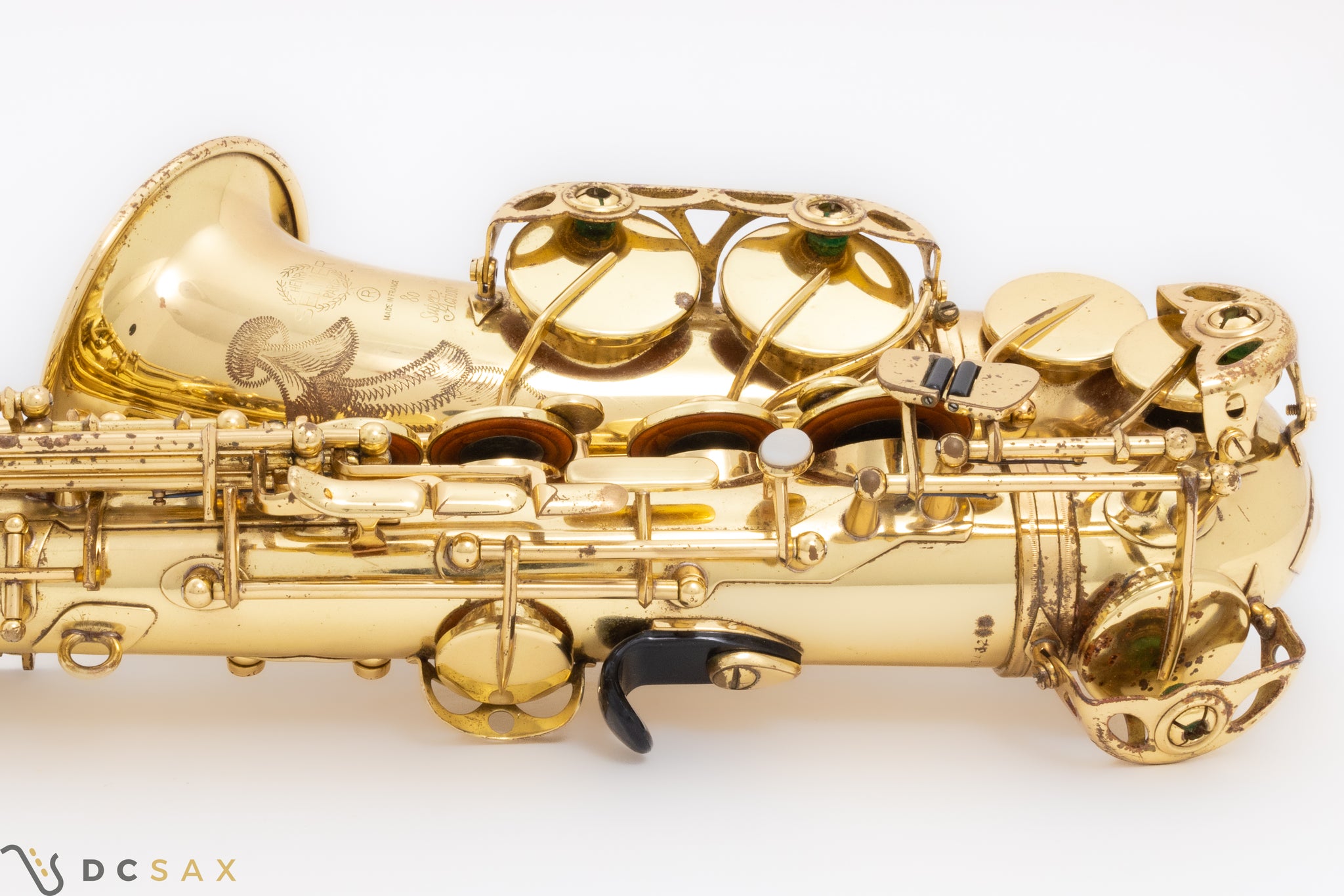 Selmer Super Action 80 Alto Saxophone, Just Serviced