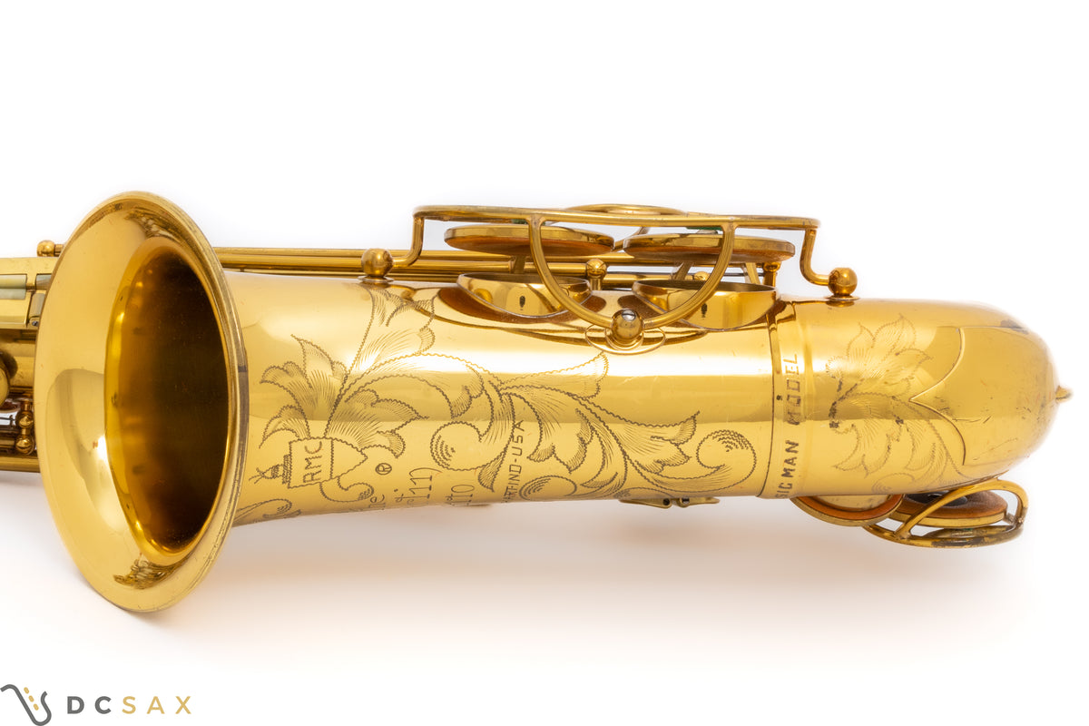 Martin Committee "Official Music Man Model" Alto Saxophone, 99% Origingal Lacquer, Video