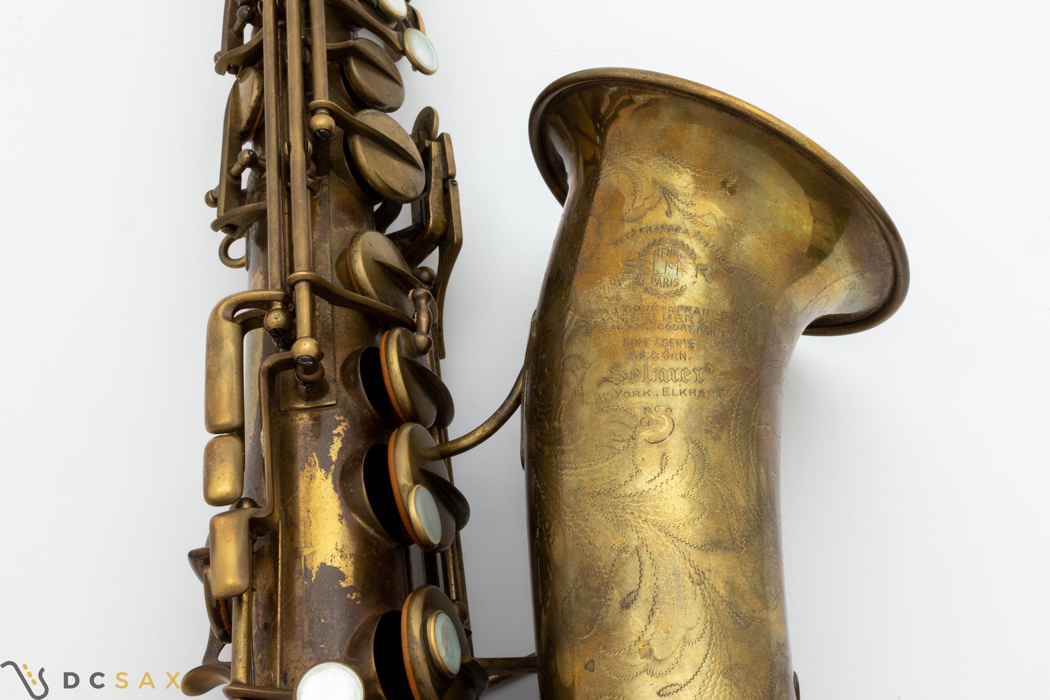 27,xxx 1938 Selmer Jimmy Dorsey Series II Alto Saxophone, Video