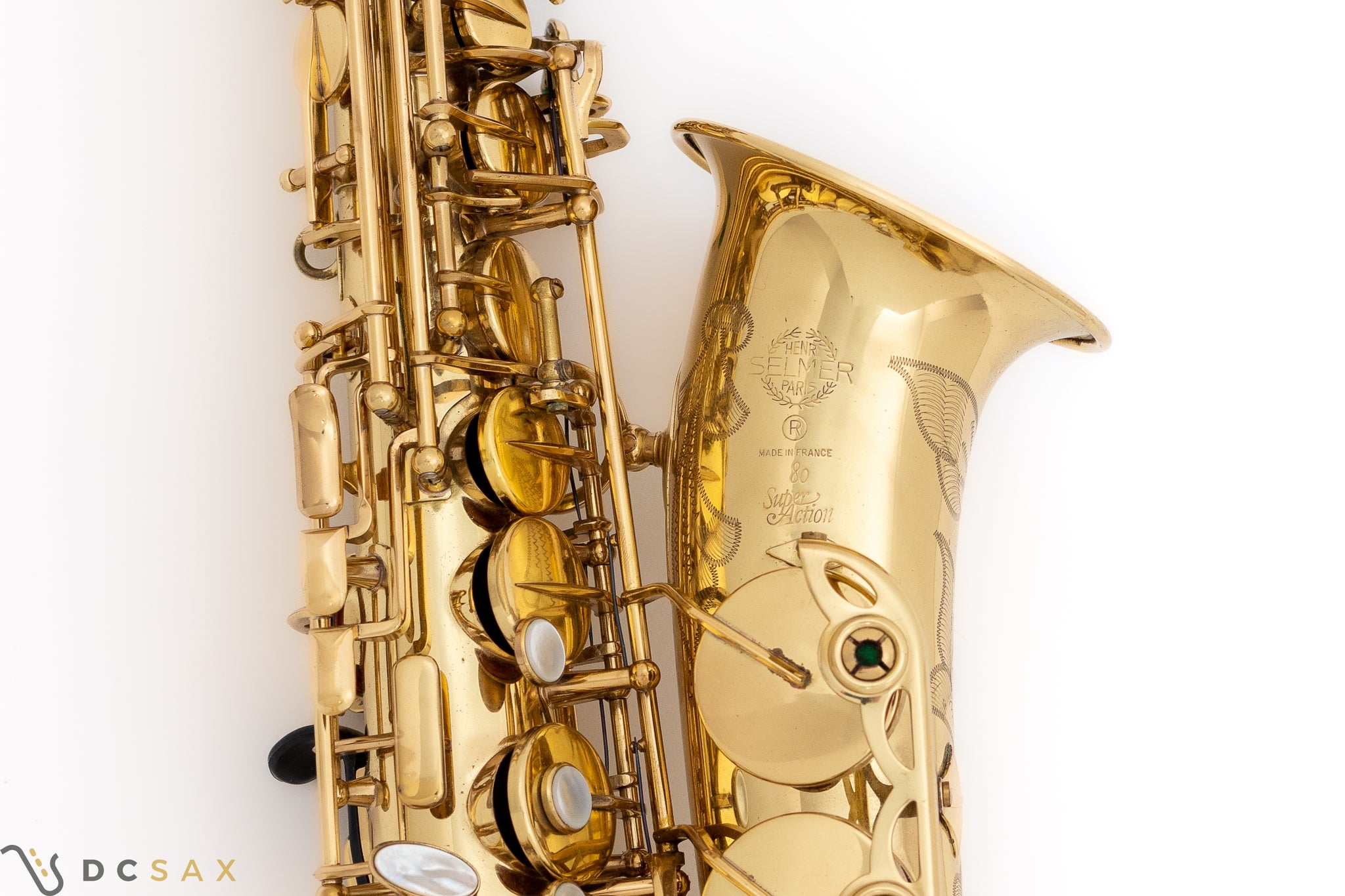 Selmer Super Action 80 Alto Saxophone, Just Serviced