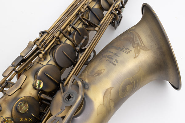 P Mauriat Custom Class System 76 Second Edition Tenor Saxophone, Dark Lacquer, Just Serviced