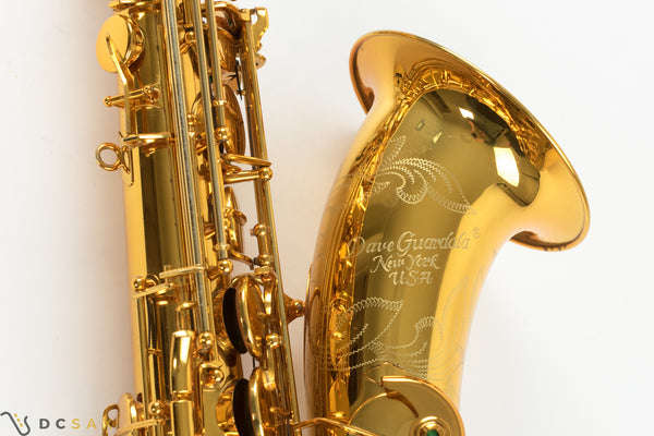 Dave Guardala Tenor Saxophone, Gold Plated, Video