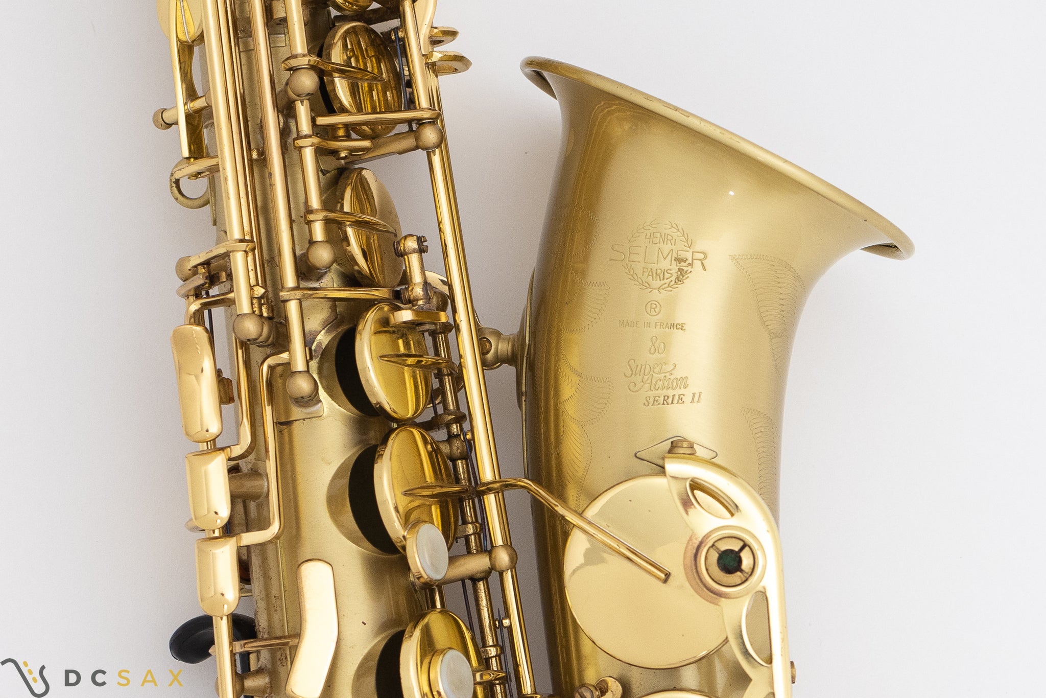 Selmer Series II Alto Saxophone, Matte Finish, Just Serviced, Video Demo