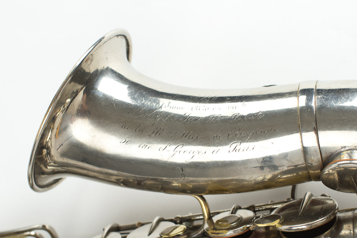 1867年製 アドルフ・サックス社製 アルトサックス
