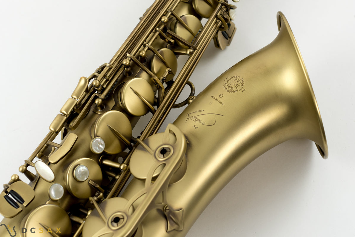 Selmer Reference 54 Tenor Saxophone, Matte Finish, Video