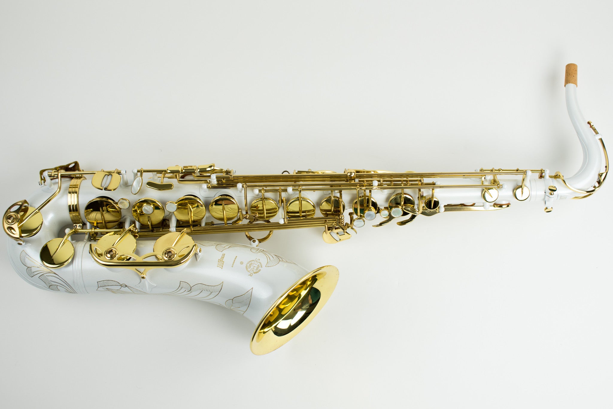 Selmer Series III Tenor Saxophone with Rare White Finish – DC Sax
