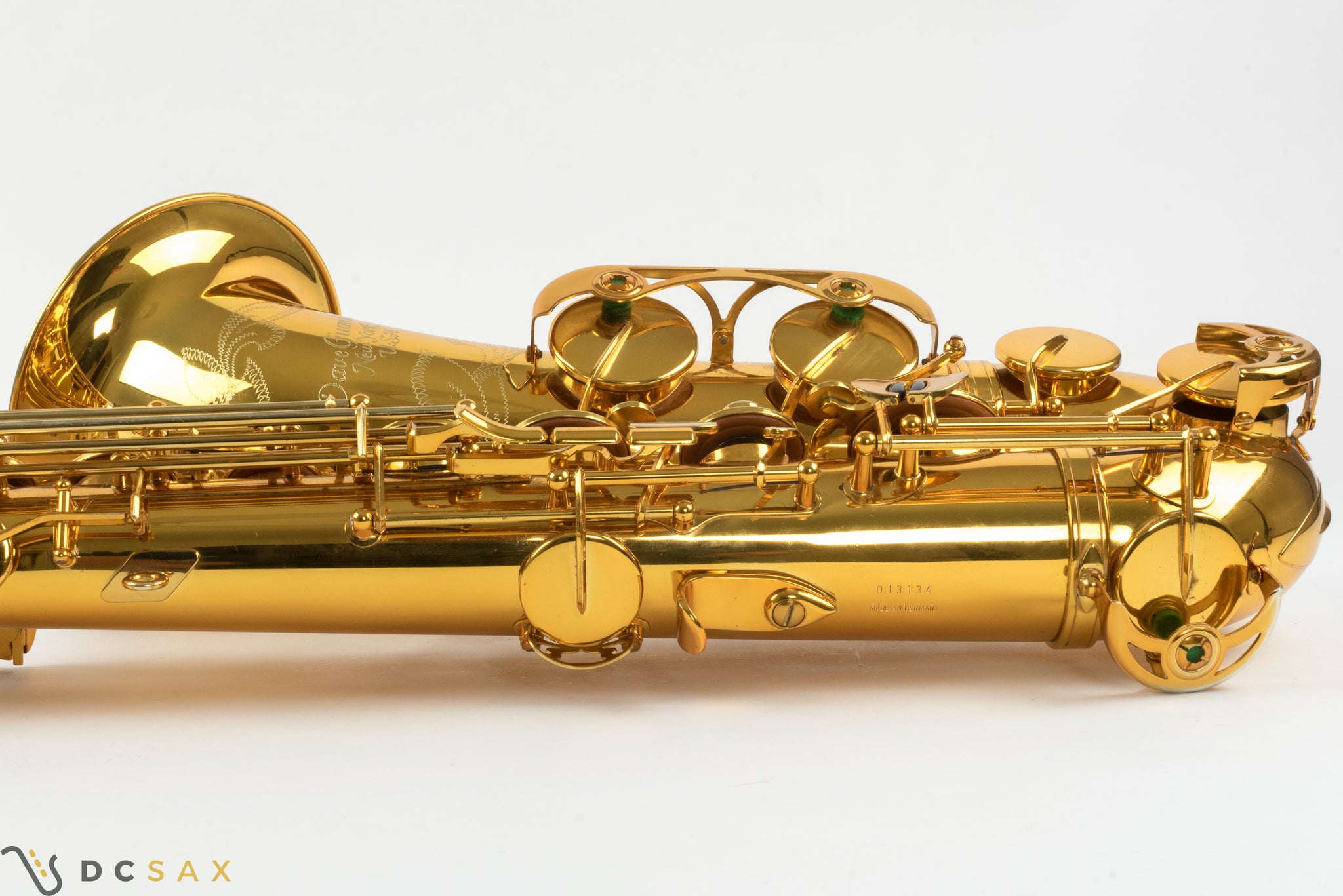 Dave Guardala Tenor Saxophone, Gold Plated, Video