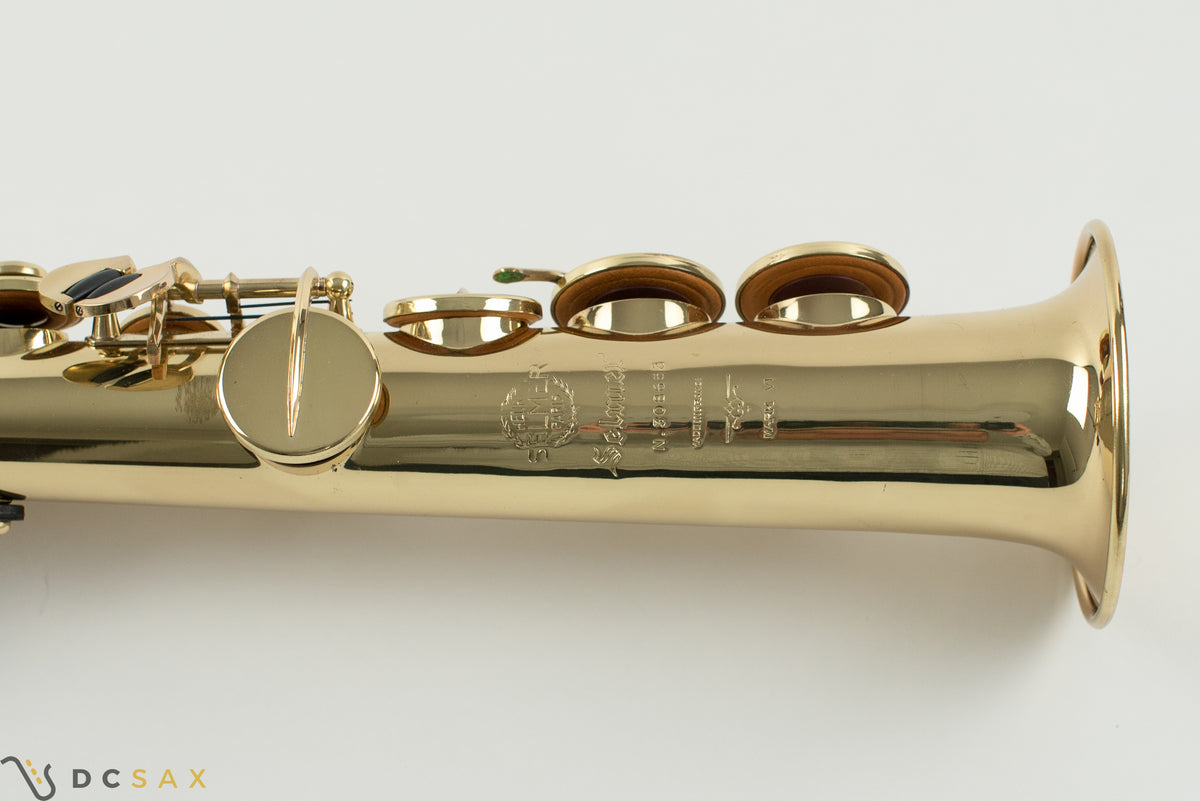 Selmer Mark VI Soprano Saxophone, 99.9% Original Lacquer, Near Mint, High F#