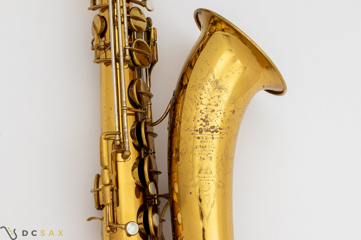 Selmer Radio Improved Tenor Saxophone, Overhaul, Video