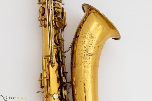 Selmer Radio Improved Tenor Saxophone, Overhaul, Video