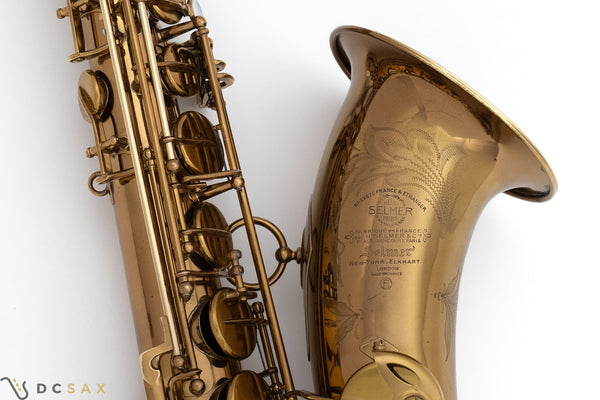 1958 84,xxx Selmer Mark VI Tenor Saxophone, Near Mint, Overhaul, Video