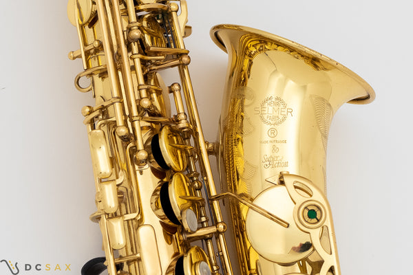 Selmer Super Action 80 Alto Saxophone, Near Mint