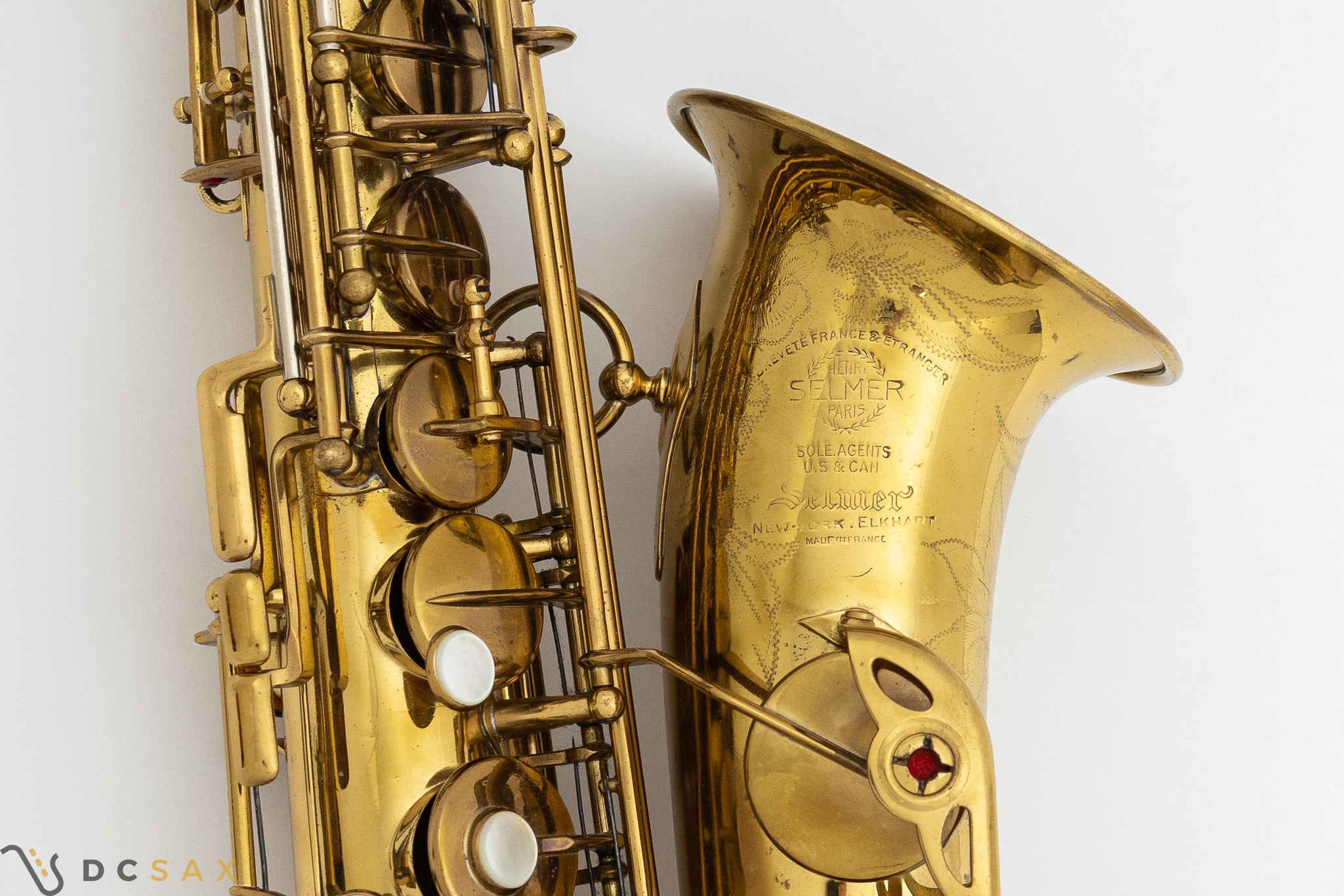1951 48,xxx Selmer Super Balanced Action Alto Saxophone
