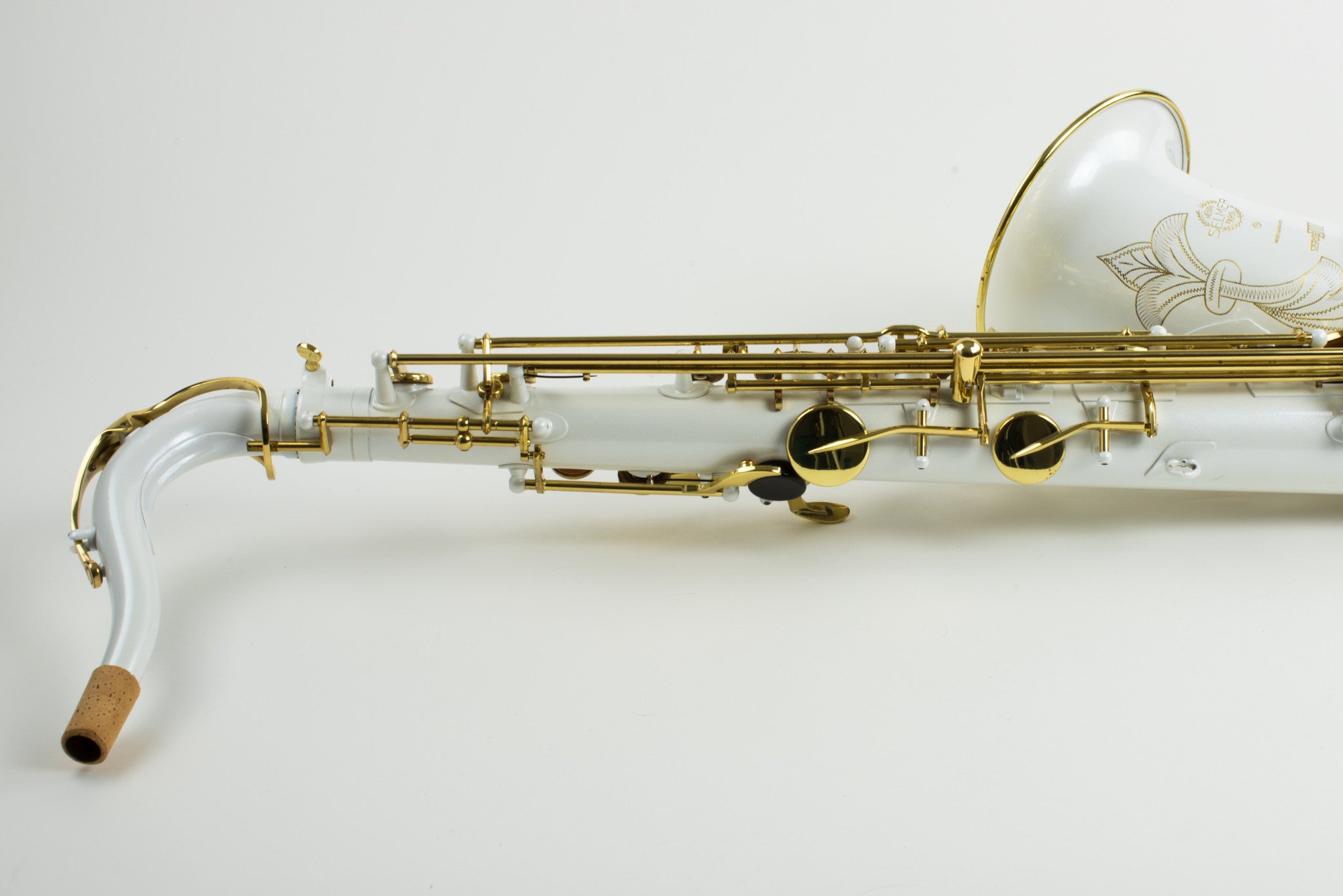 Selmer Series III Tenor Saxophone with Rare White Finish