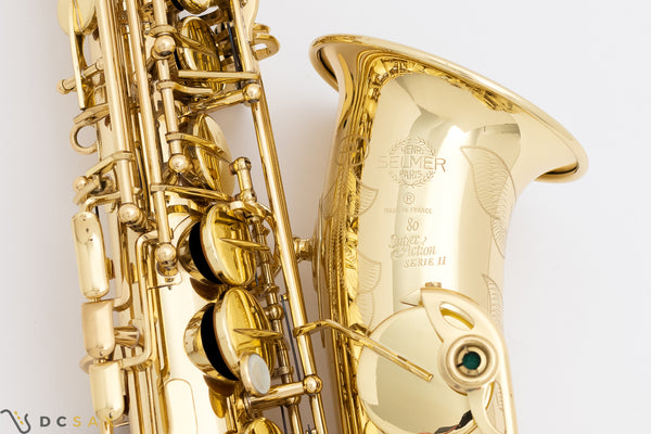Selmer Super Action Series II Alto Saxophone, Mint Condition