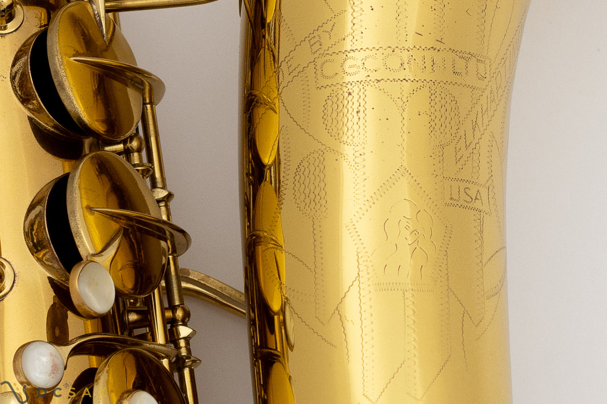 1946 Conn 10M Tenor Saxophone, Overhaul, Video