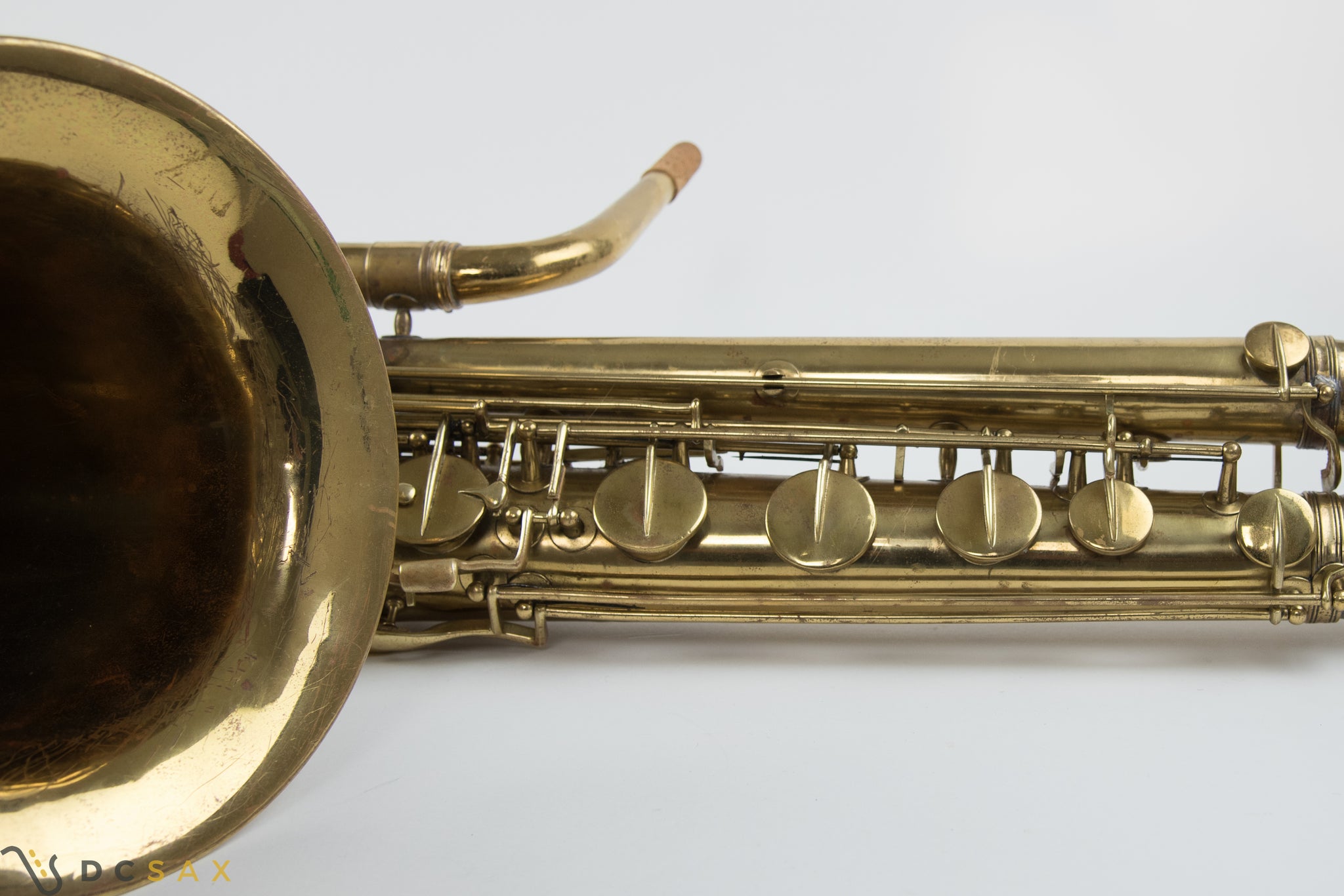 1926 Holton Bass Saxophone, Just Serviced