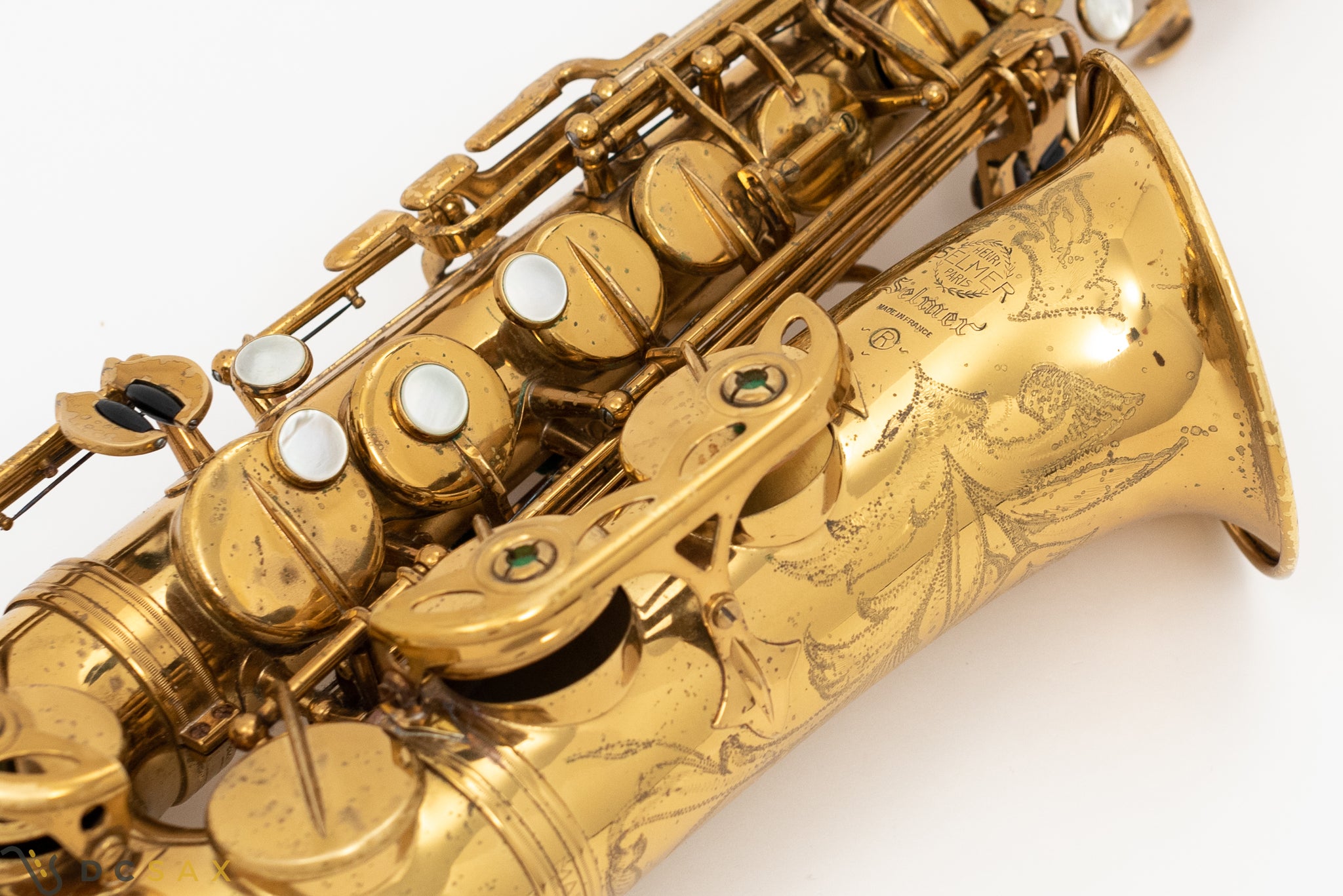 1968 160,xxx Selmer Mark VI Alto Saxophone, 94% Original Lacquer, Video