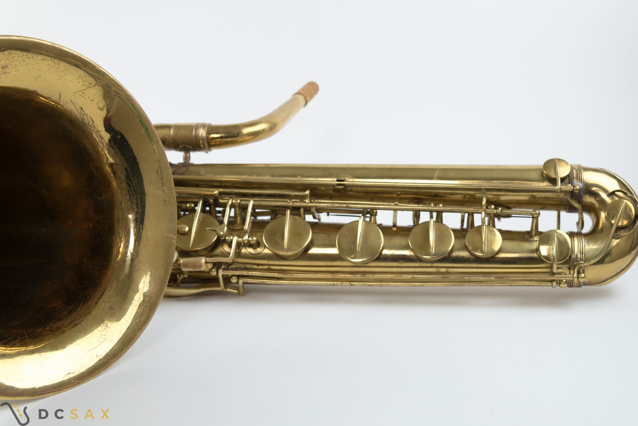 1926 Holton Bass Saxophone, Just Serviced