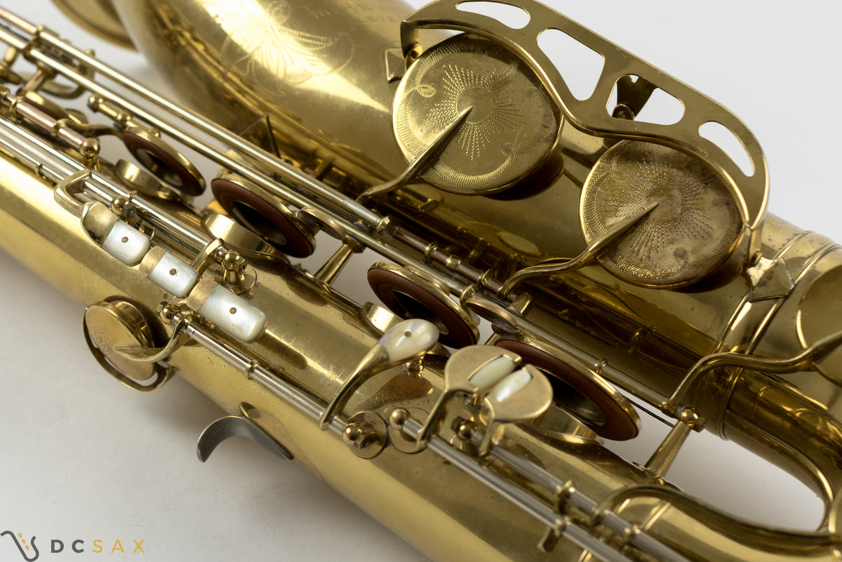 King Super 20 Tenor Saxophone, Full Pearls, Original Lacquer, Fresh Overhaul, Video