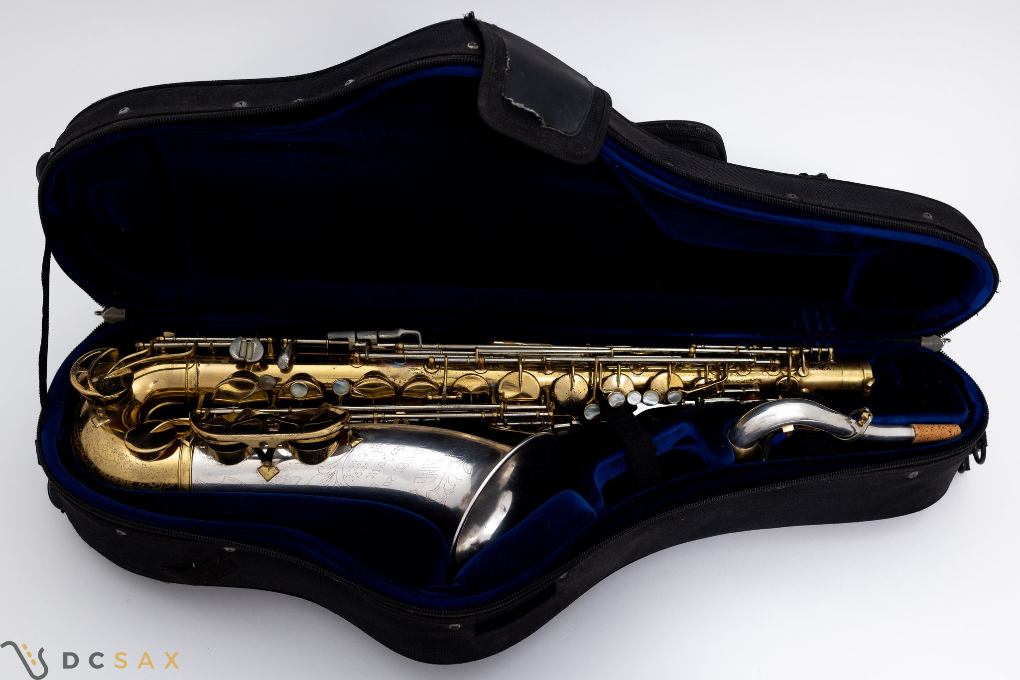 King Super 20 Silver Sonic Tenor Saxophone, Just Serviced, Video