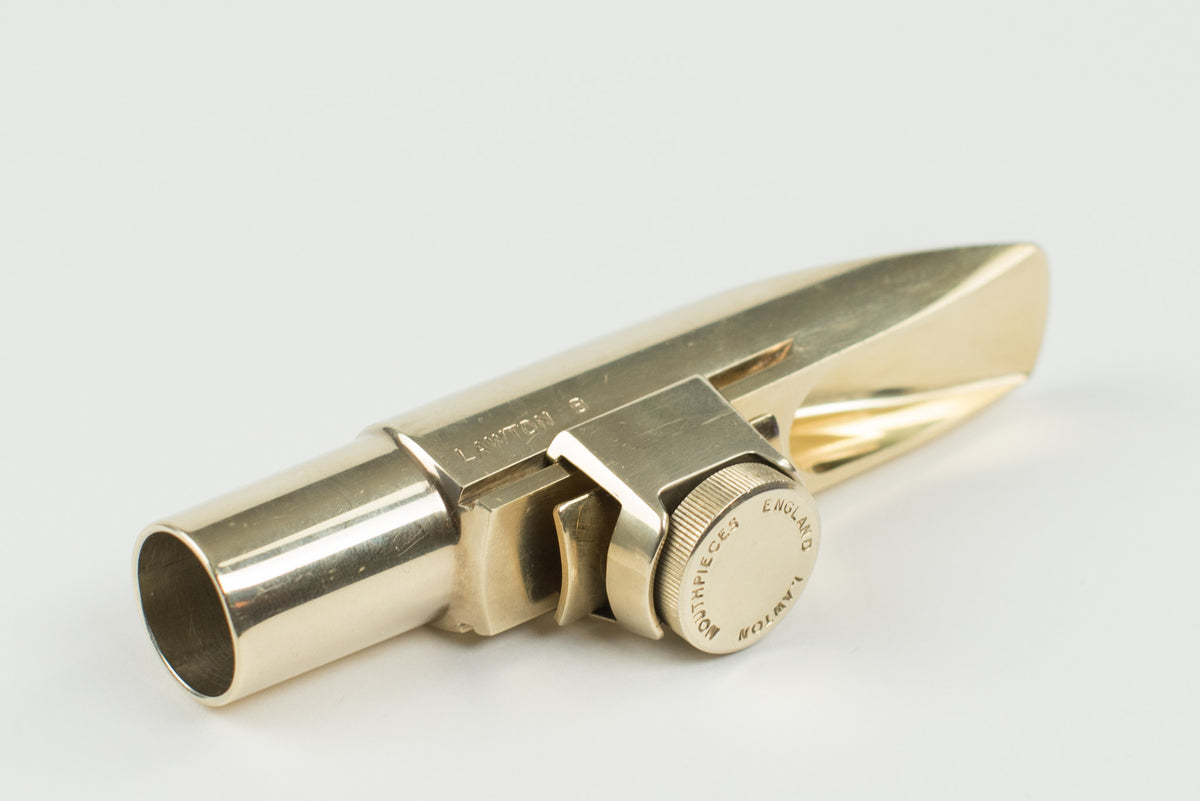 Vintage Geoff Lawton 8 Bell Bronze Tenor Saxophone Mouthpiece